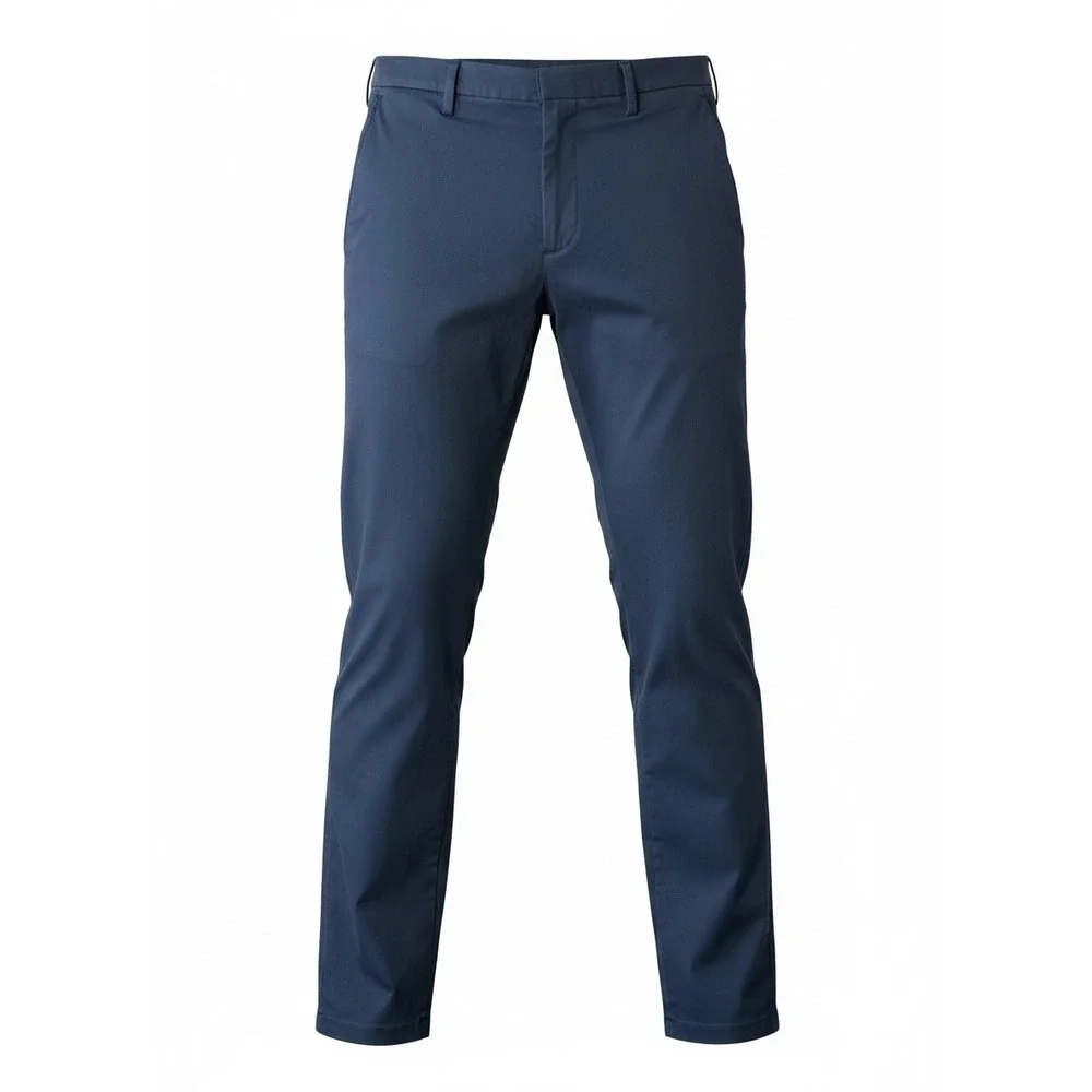 Awearness Kenneth Cole Mens Slim Fit Navy Blue‎ Golf Dress Pants 32x30 Stretch